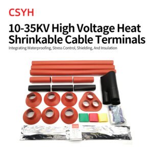 10-35kv High-voltage Heat Shrinkable Cable Insulation Termination Head Joint Indoor Outdoor Heat Shrink Connection Accessories