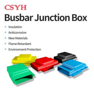 1/10/35kv Heat Shrinkable Busbar Junction Box Protection Box Flame Retardant Copper Row T/L/I Type Single/Double Row Protection