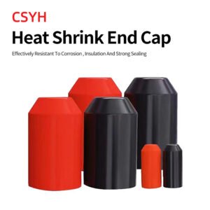 Cable End Cap Heat Shrink Rubber Cap Insulation Protective Sleeve Rubber Plug Cap Cable End Sleeving