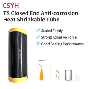 CSYH TS Closed-End Anti-corrosive Heat Shrinkable Tubing 2pe/3pe Anti-corrosive Pipeline Weld Fill Protection Pipeline Sealing