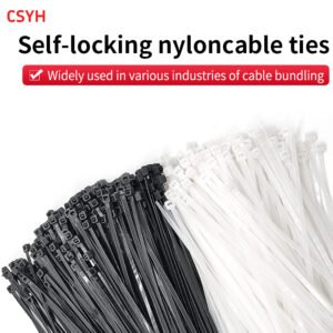 Manufacturer Direct Sale Nylon Cable Ties Self-locking Wholesale Price Nylon Cable Line Manager Heavy Duty Cable Ties