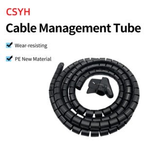 Wrap Cable Tube Storage Bundle Cable Tube Hub Anti-Bite Protective Sleeve Computer Power Cord Winding Cable Management Tube