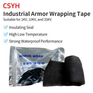 CSYH Armor Wrap Cable Accessories Industrial Armor Wrap Tape Cable Intermediate Joints Outer Sheath Repair Protective Wrap
