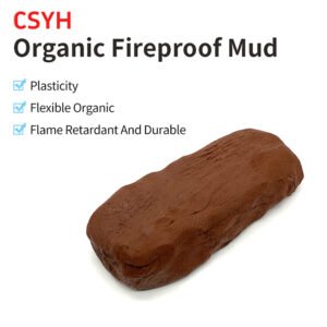 Factory Wholesale Cable Plugging Fireproof Mud Acid and Alkali Resistant Corrosion Resistant Fireproof Mud