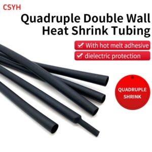 12mm Four fold double wall heat shrink tubing - whole roll
