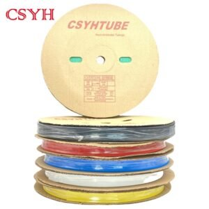 CSYH 2:1 Black 50mm Heat Shrinkable Tube Cable Protective Insulation Temperature Connector Waterproof 50mm Heat Shrink Tube