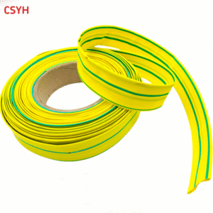 Yellow-Green Dual-Color Heat Shrink Tubing Insulation Sleeve Grounding Wire Marking Tube Insulation Tube Wire Protection Sleeve