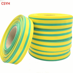 1kV Yellow-Green Dual Color Heat Shrinkable Sleeve Heat Shrinkable Insulation Tubing Heat Shrink Tubing Manufacturers Wholesale