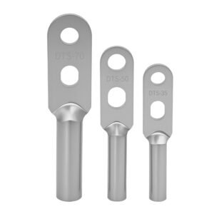 DTS series double hole tin plated copper nose