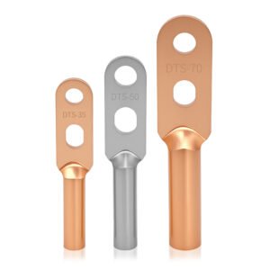 DTS series double hole tin plated+purple copper nose