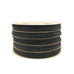 Double black whole roll heat shrink tubing